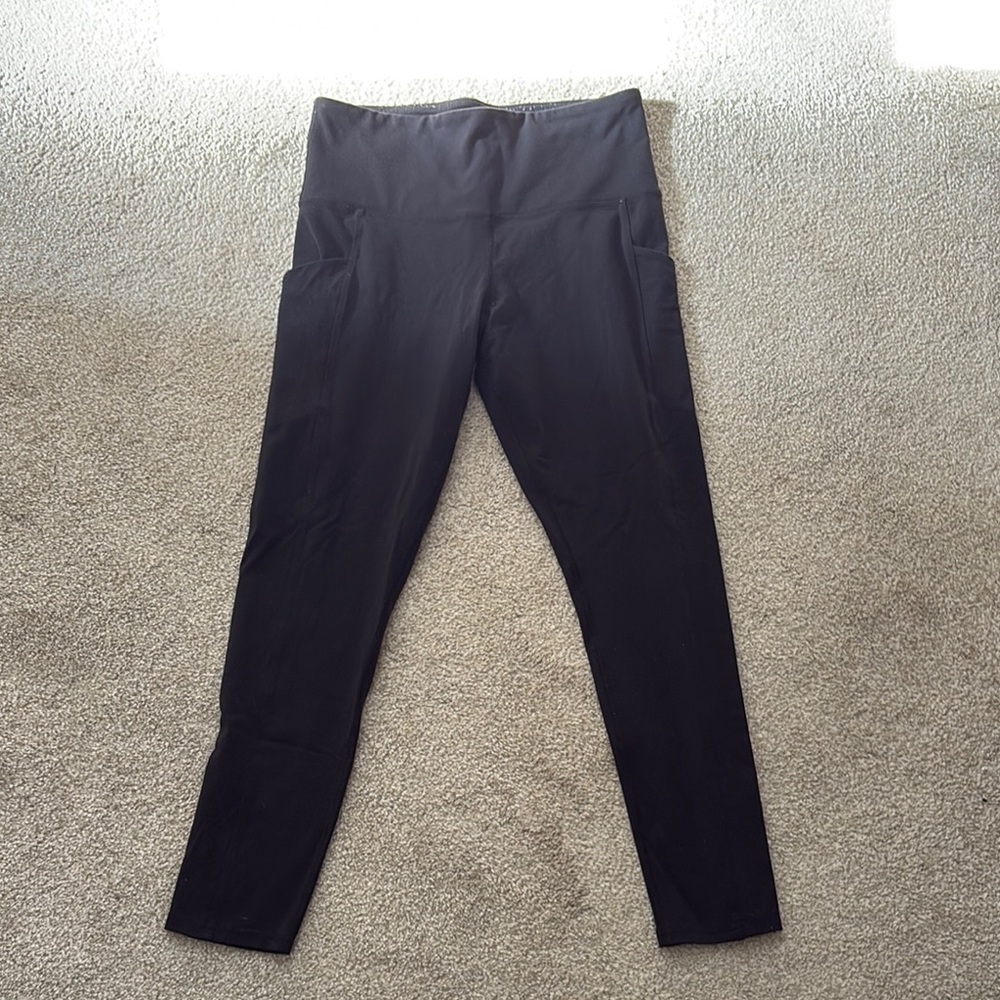 Black High-Waisted Leggings